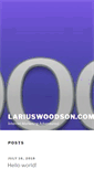 Mobile Screenshot of lariuswoodson.com